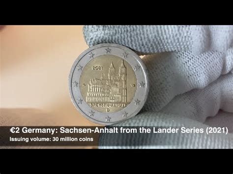 2 Euro Coin Roll Hunt CRH 103 2 Germany Sachsen Anhalt From The