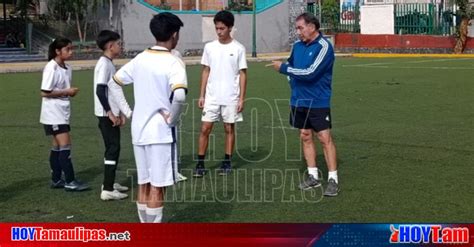 Hoy Tamaulipas CONADE CEDEM Fortalecen Clinicas De Futbol Con Mario