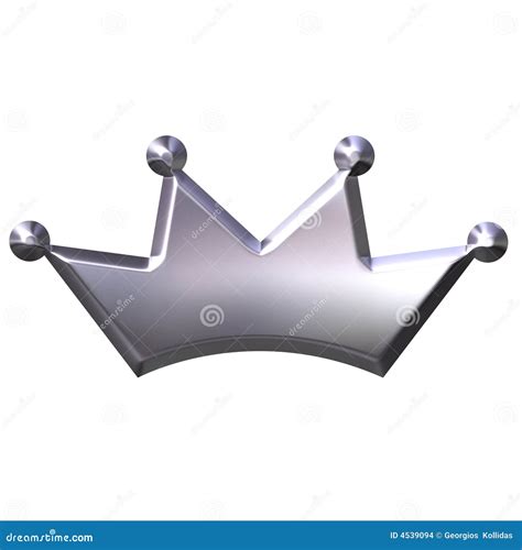 Silver Crown Royalty-Free Stock Photography | CartoonDealer.com #4375217