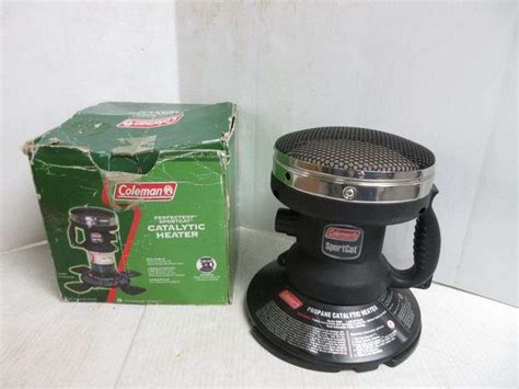 Coleman Catalytic Heater Propane Sport Cat Model 5035 1500 Btuhr Does Not Include Propane