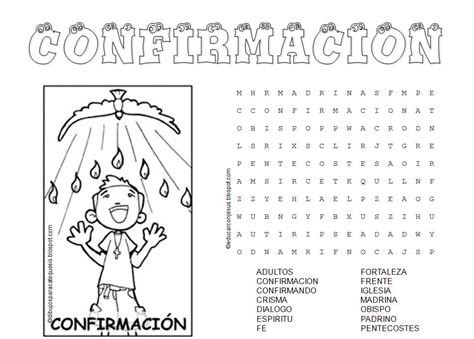 Actividades de los sacramentos para niños Imagui