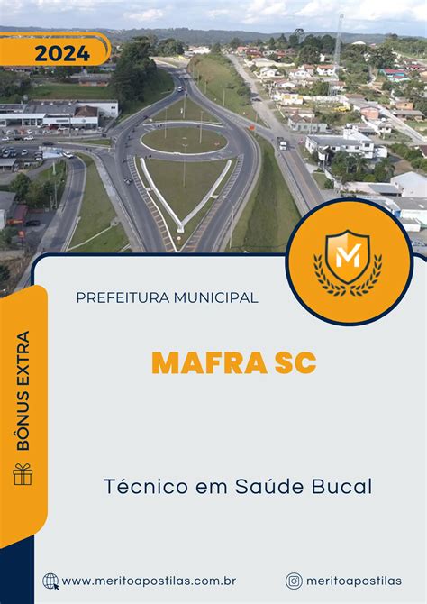 Apostila T Cnico Em Sa De Bucal Esf Prefeitura De Mafra Sc