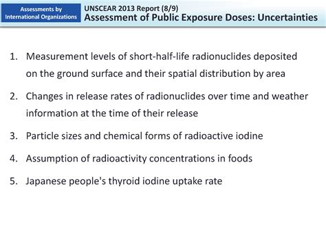 UNSCEAR 2013 Report 8 9 Assessment Of Public Exposure Doses