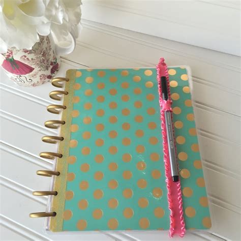 Planner Band Pen Holder Elastic Etsy