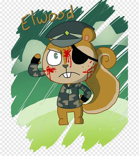 Flippy Cartoon Fan Art Happy Tree Friends Comics Vertebrate