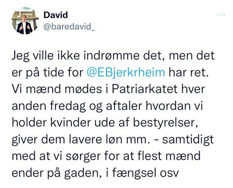 Elise Bjerkrheim Q on Twitter Ligestilling har lange udsigter når