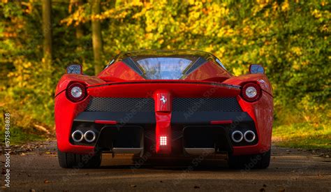 ferrari laferrari   ferrari  stock photo adobe stock