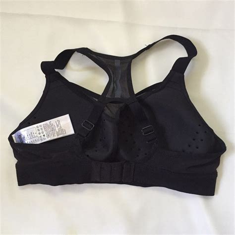 Decathlon Kalenji Black Sports Bra Womens Fashion Activewear On