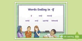 Words Ending In Ick Word Mat Teacher Made Twinkl