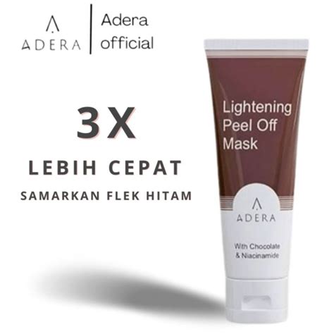 Jual Adera Lightening Peel Off Mask Masker Wajah Penghilang Flek Hitam