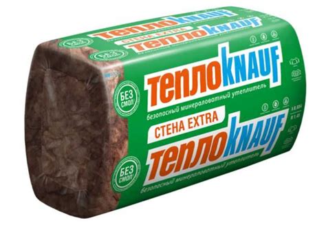 Утеплитель ТеплоКНАУФ стена Extra 100х600х1000: купить в Санкт ...