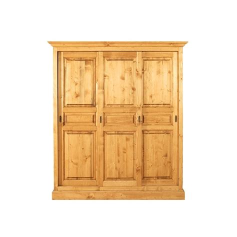 Armoire 3 Portes Coulissantes Meuble De Chambre Collection Jura