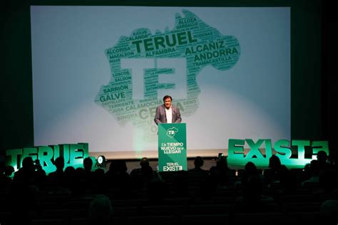 Teruel Existe anuncia un tiempo nuevo para Teruel y Aragón en la