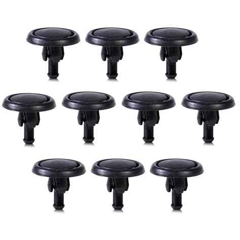 CITALL 91512 SX0 003 10Pcs New Bumper Fender Push Fascia Retainer Clips