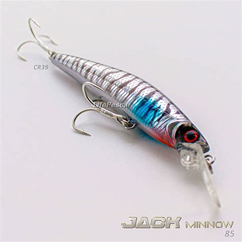 Isca Artificial Crown Jack Minnow 85 8 5cm 9gr Várias Cores