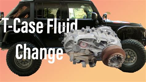 Jeep Wrangler Transfer Case Fluid Change In 10 Minutes YouTube