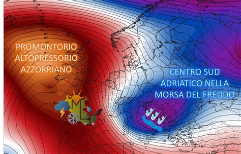 Brusco Calo Delle Temperature In Arrivo VENTI Forti E NEVE Ecco Dove