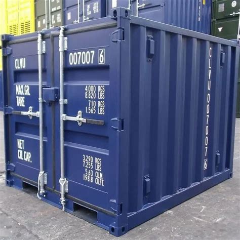 Galvanized Steel Dry Container Dry Shipping Container Size Dimension