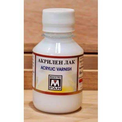 Краен лак - гланц за акрилни и декоративни бои, 1000 мл
