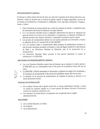 Reglamento De Compulsas Para Personal Docente Y Administrativo