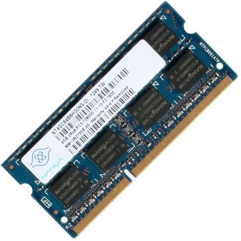 NANYA NT4GC64B8HG0NS-DI 4GB DDR3 PC3-12800 1600MHz Laptop MacBook iMac ...