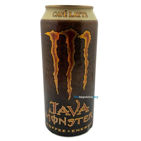 Review Java Monster Cafe Latte The Impulsive Buy