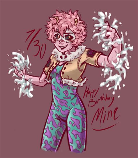 Mha Mina B Day Pic By Lyssabug18 On Deviantart