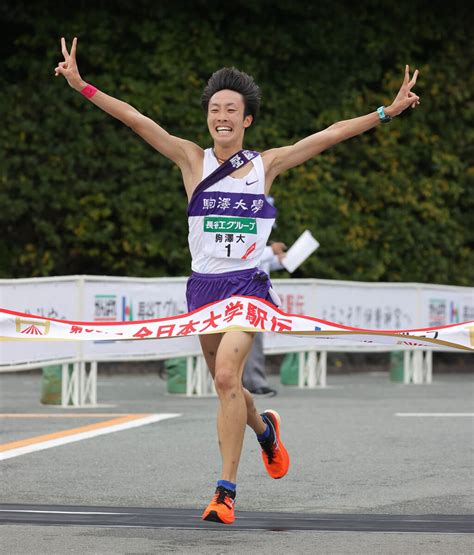 【全日本大学駅伝】駒大が連覇 史上最少の8秒差で青学大との激戦を制する 「男前大作戦」許さず スポーツ報知