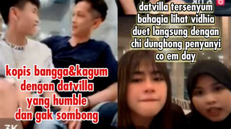 Kopis Kagum Bangga Bertemu Datvillayang Humble Vidhia Duet Langsung