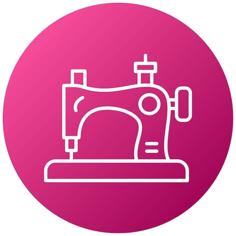 Premium Vector Sewing Machine Icon Style