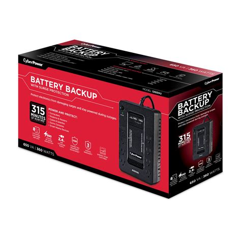 Sx650u Battery Backup Product Details Specs Downloads Cyberpower