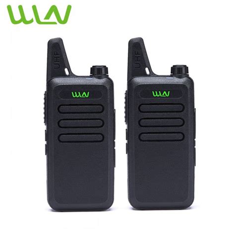 SET OF 2 WLN KD C1 UHF Two Way Walkie Talkie Radio 5W Black Shopee