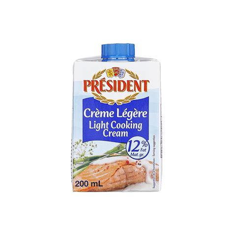 President Light Cooking Cream 200ml Spinneys Uae