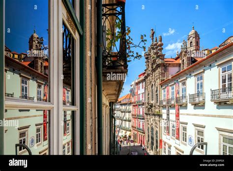 Rua Das Flores Flores Street Porto Portugal Stock Photo Alamy