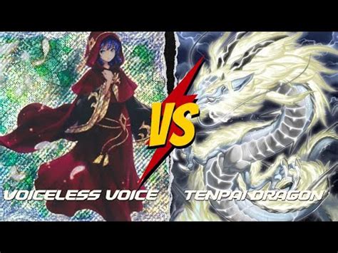 Yu Gi Oh Feature Match Voiceless Voice Vs Tenpai Dragon YouTube