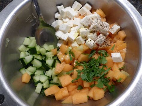 Tartare De Melon Feta Concombre Et Menthe Philandcocuisine