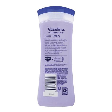 Order Vaseline Intensive Care Calm Healing Body Lotion With Lavender Extracts Imported 295ml