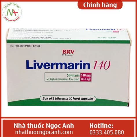 Thuốc Livermarin 140 có tác dụng gì giá bao nhiêu mua ở đâu