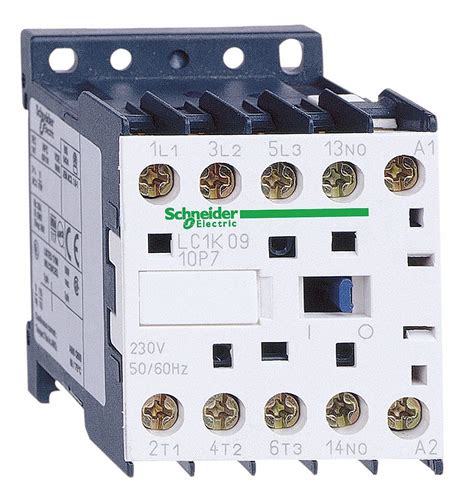 Schneider Electric 24v Ac Miniature Iec Magnetic Contactor No Of