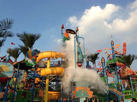 Water Park Games,Water Park Aqua Town,Splash Town For Children - Buy Playful Water House For ...