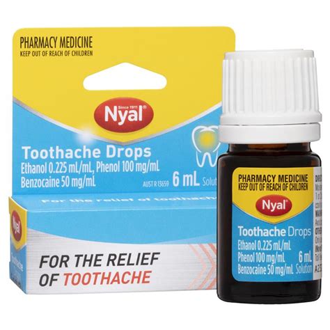 Buy Nyal Toothache Drops 6ml Online At Chemist Warehouse®