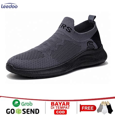 Jual Leedoo Sepatu Olahraga Pria Sepatu Sneakers Running Sport Shoes