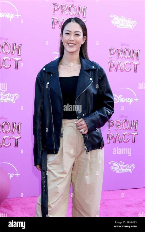 Michelle Wie At Arrivals For Prom Pact Premiere Wilshire Ebell Theatre