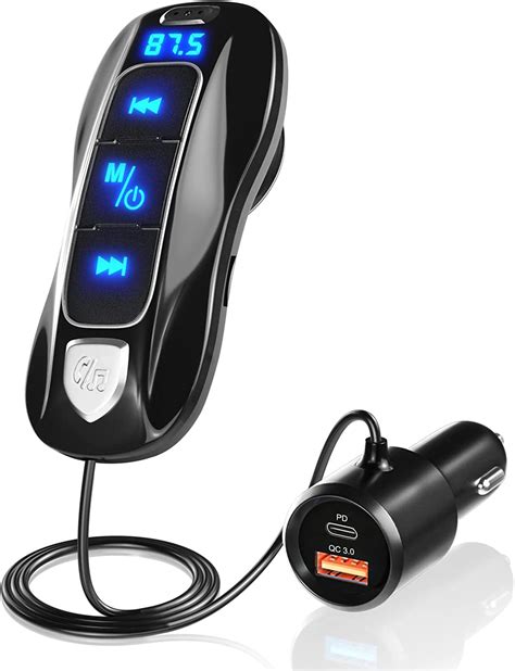 Sonru Bluetooth Fm Transmitter Bluetooth Adapter Car Radio Audio