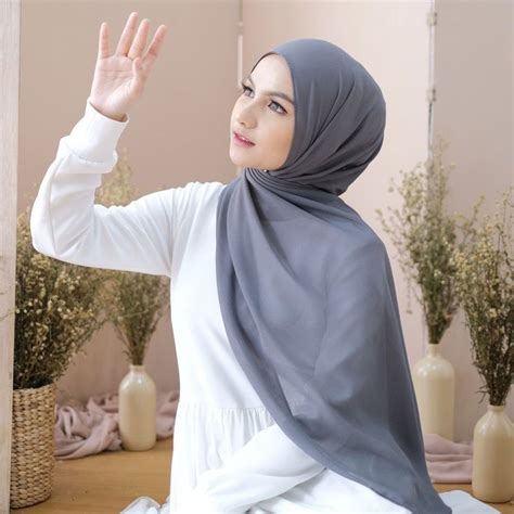 Jual Pasmina Inner Ceruty Baby Doll Hijab Pashmina Iner Instan