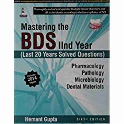 Mastering The Bds Iind Year 11th Edition 2023 By Hemant 53 Off