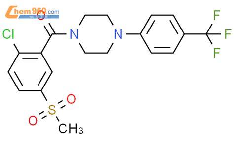 847545 70 4 Piperazine 1 2 Chloro 5 Methylsulfonyl Benzoyl 4 4