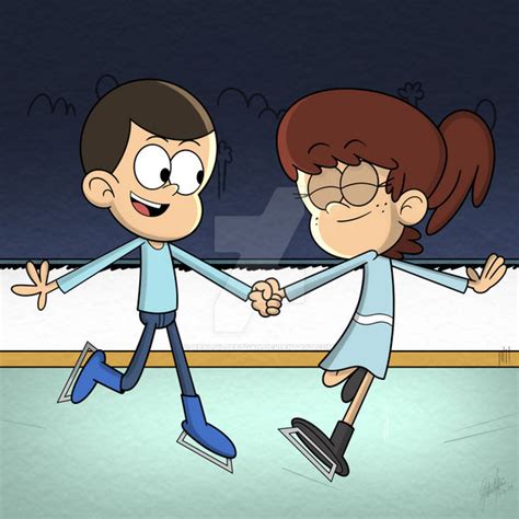 Commission Lynn And Rory On Ice By Realgilbertgan On Deviantart