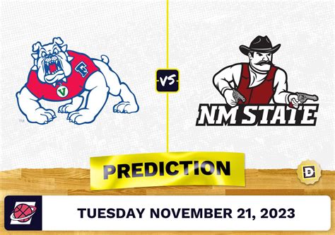 Fresno State vs. New Mexico State Basketball Prediction - November 21, 2023