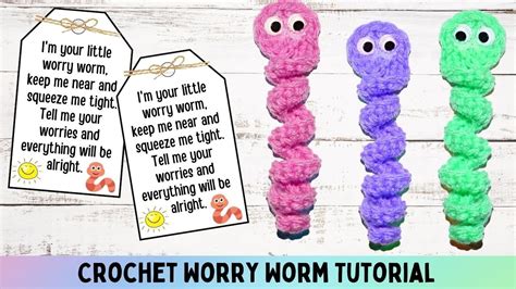 How To Make A Worry Worm For Beginners Worry Worm Pet Diy Tutorial